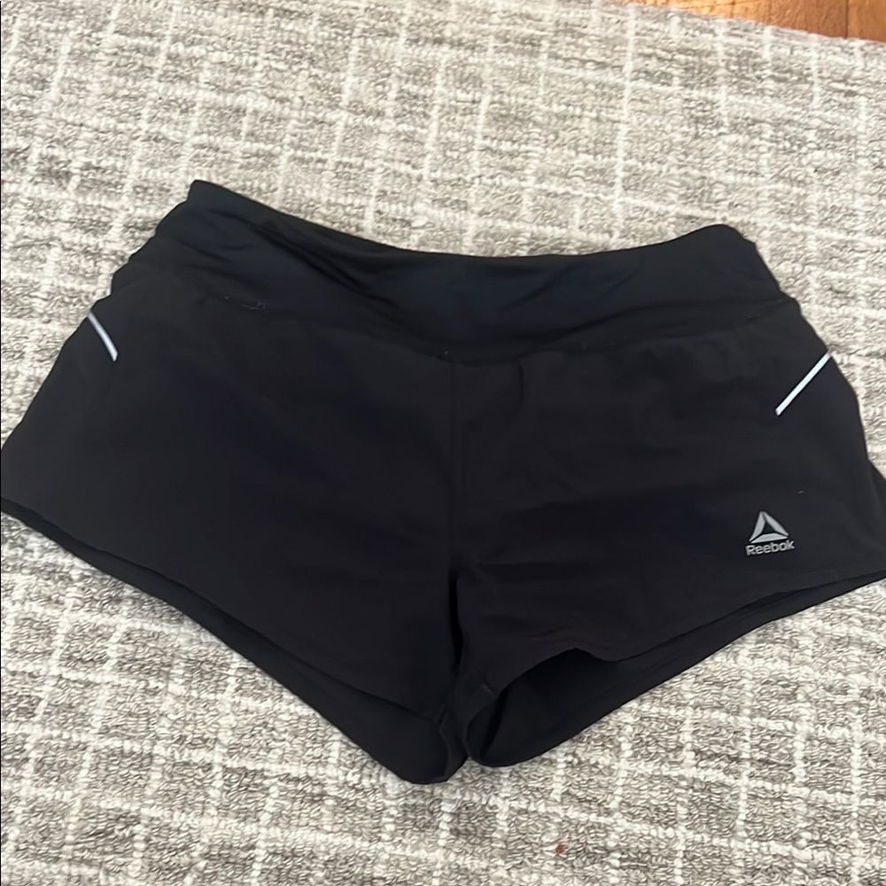 Reebok Black Athletic Performance Shorts